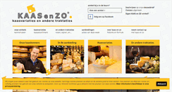Desktop Screenshot of kaasenzo.nl